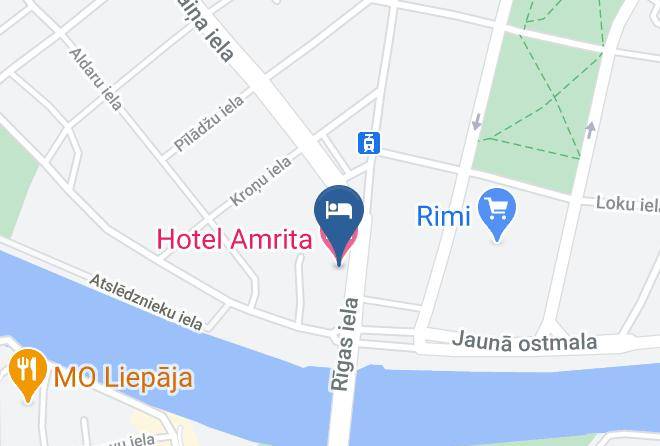 Hotel Amrita Map