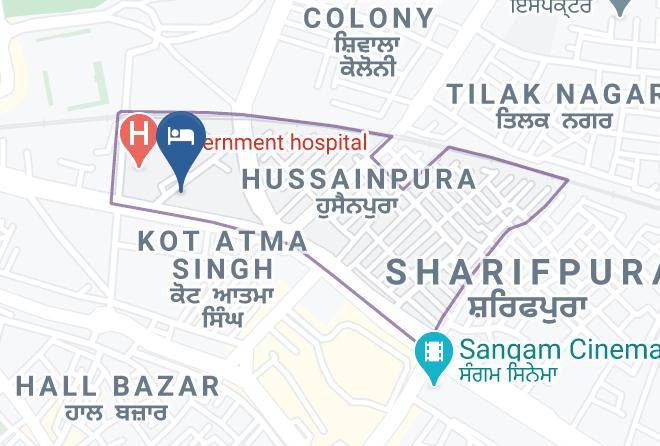 Amritsar - Hotel Amritsar Inn By Hk Groups Maps