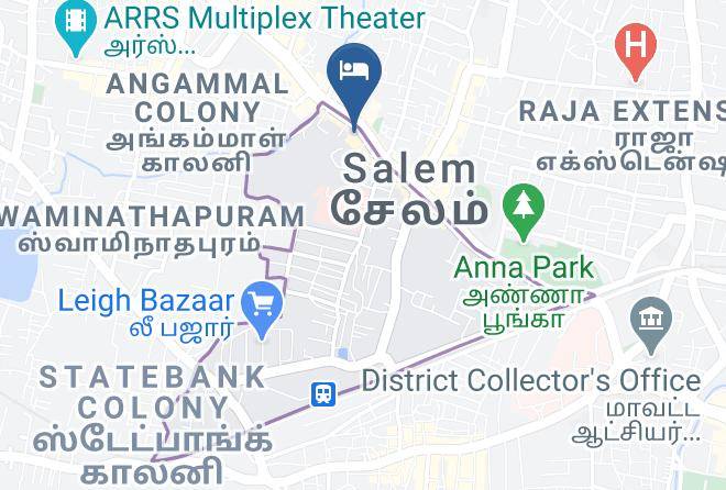 Salem - Ramyam Hall Maps