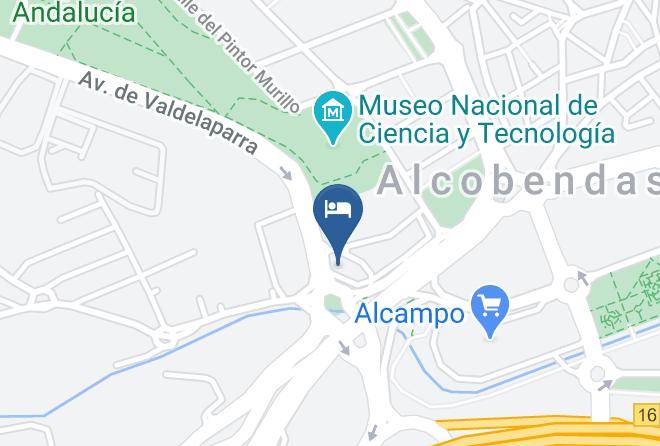 Madrid - Hotel Amura Alcobendas Maps
