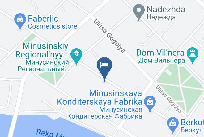 Minusinsk - Hotel Amyl Maps