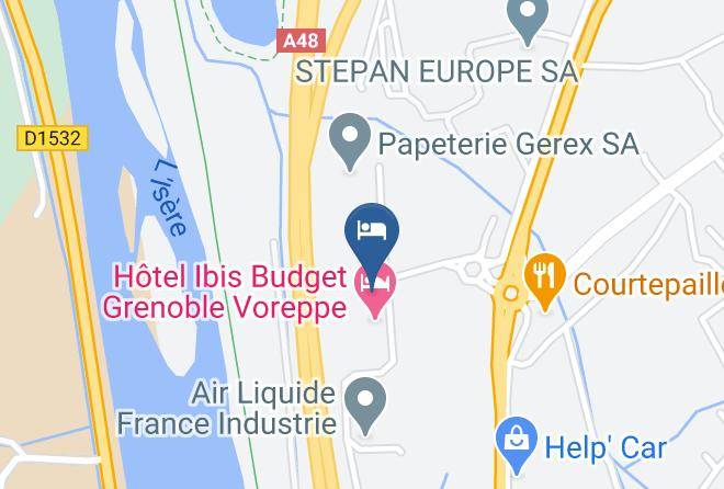 Isere - Hotel Amys Maps