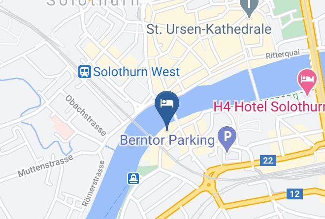 Solothurn - Hotel An Der Aare Ag Maps