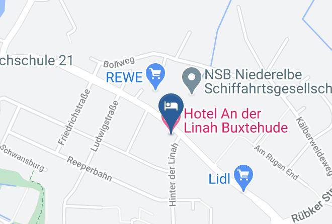 Stade - Hotel An Der Linah Buxtehude Maps