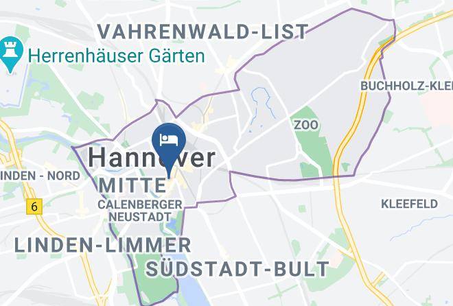 Stadt Hannover - Hotel An Der Marktkirche Maps