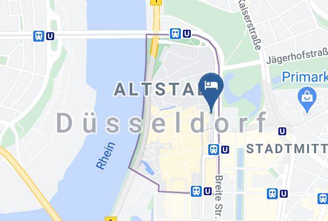 Dusseldorf - Hotel An Der Oper Maps