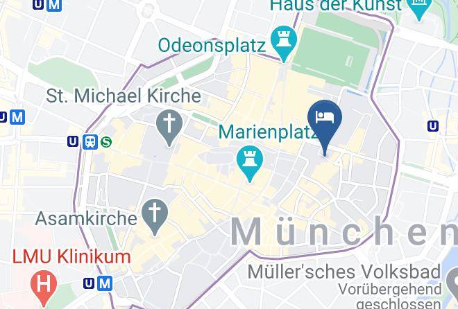 Munich District - Hotel An Der Oper Maps