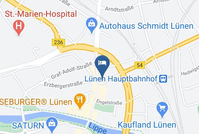Hotel An Der Persiluhr Lunen Map