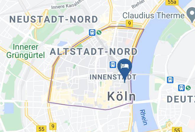 Hotel An Der Philharmonie Map