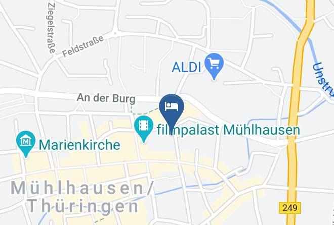 Unstrut Hainich Kreis - Hotel An Der Stadtmauer Maps