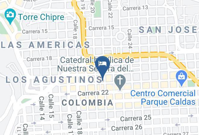 Manizales - Hotel Ana Carolina Maps