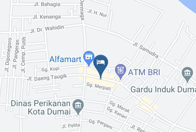 Kota Dumai - Hotel Ana Sister Maps