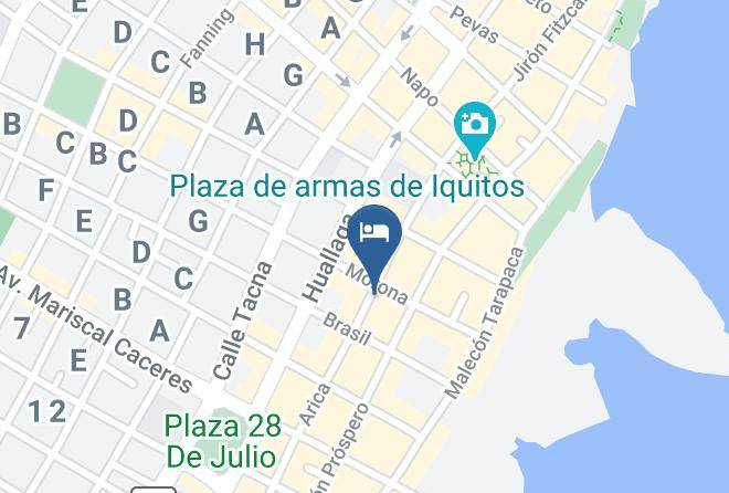 Maynas - Hotel Anaconda Iquitos Maps