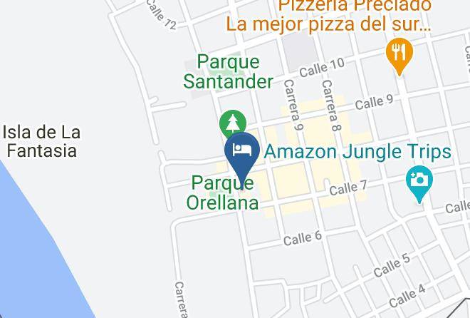 Leticia - Hotel Anaconda Maps