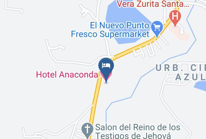 Santa Elena De Uairen - Hotel Anaconda Maps
