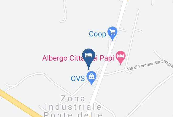 Frosinone - Hotel Anagni Le Rose Maps