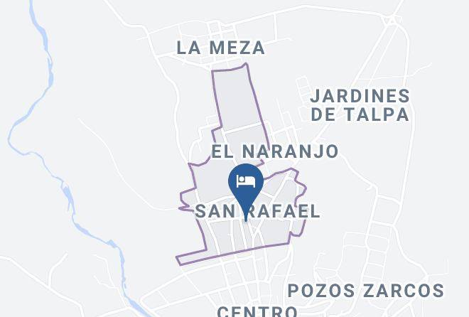 Talpa De Allende - Hotel Anahi Maps