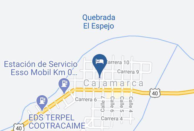 Cajamarca - Hotel Anaima Maps