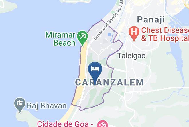 Panaji - Hotel Ananaz Maps