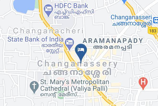 Changanasseri - Hotel Anand Maps