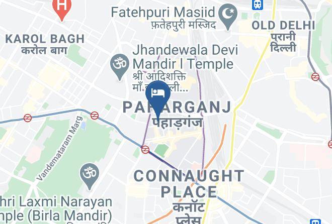 Paharganj - Hotel Anand Maps