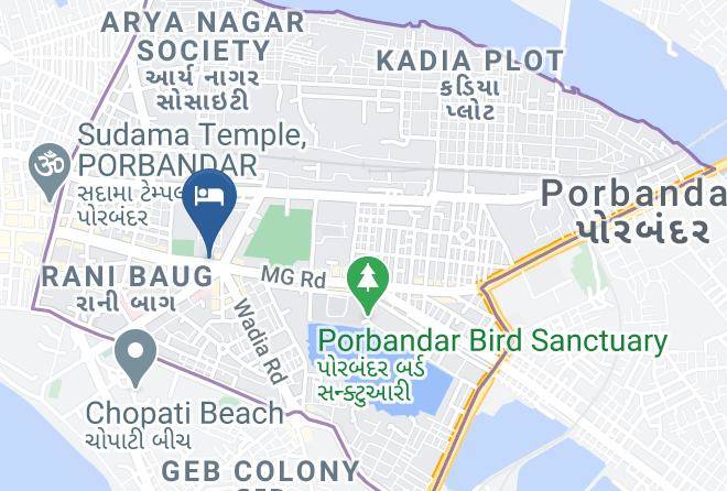 Porbandar - Hotel Anand Maps