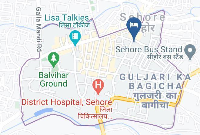 Sehore - Hotel Anand Maps