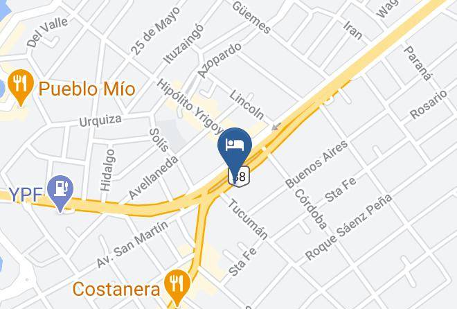 Santa Maria Department - Hotel Ananque Maps