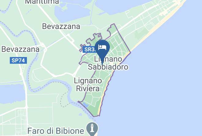 Udine - Hotel Anapaya Maps