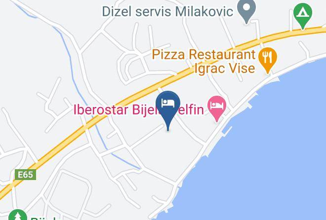 Herceg Novi - Hotel Anastazija Maps