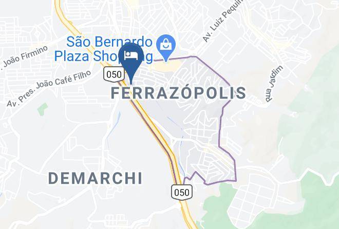 Sao Bernardo Do Campo - Hotel Anchieta Maps