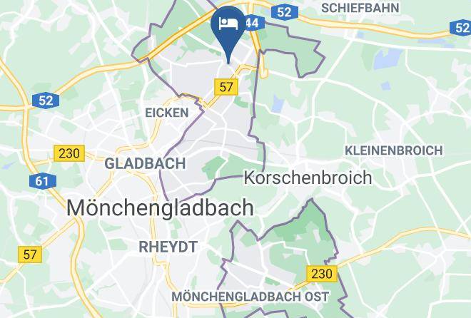 Monchengladbach - Hotel Anchovis Maps