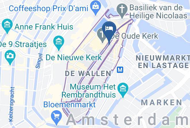 Amsterdam - Hotel Anco Maps
