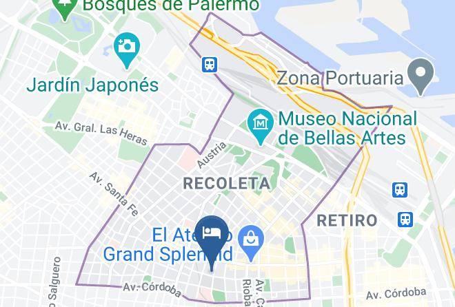Buenos Aires - Hotel Ancon Maps