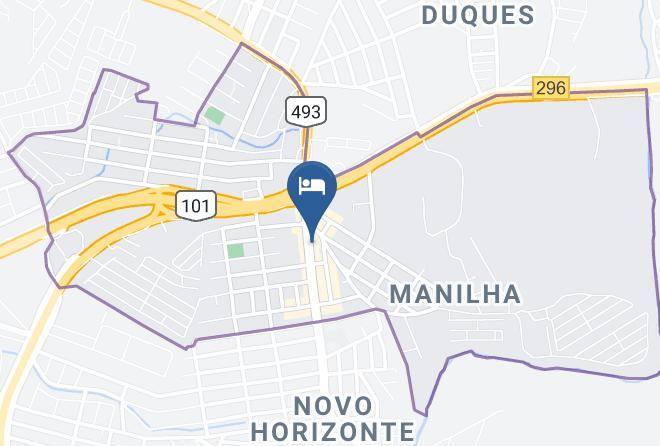 Itaborai - Hotel Ancora Manilha Maps