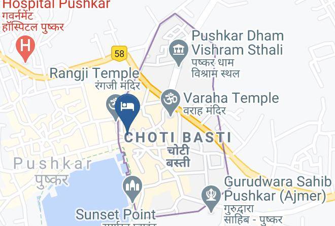 Pushkar - Hotel And Cafe 1947 Maps