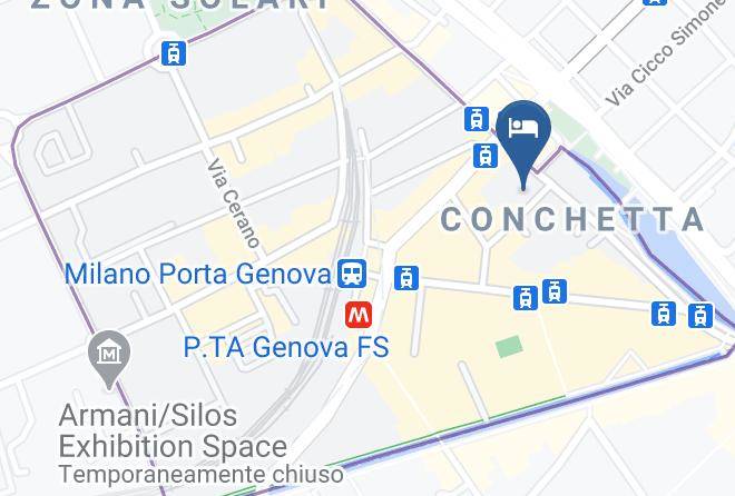 Milan - Residence Aramis Milan Downtown Maps