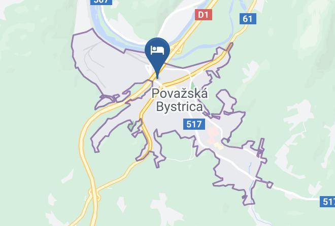 Povazska Bystrica - Hotel Bothe Maps
