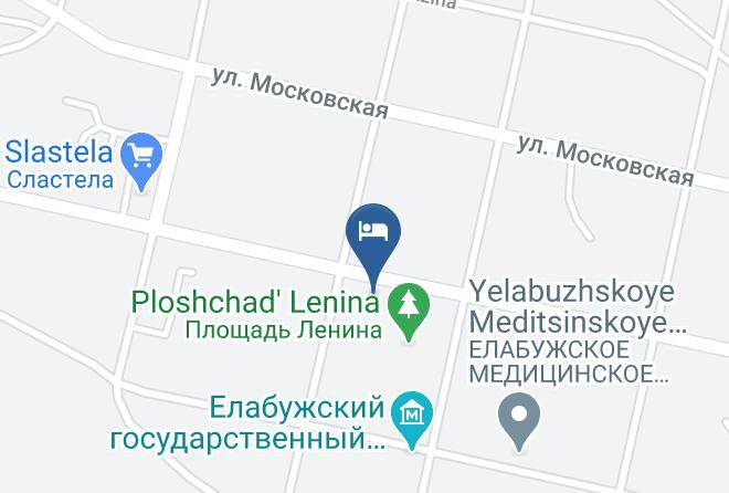 Hotel And Restaurant Complex Shishkin Map