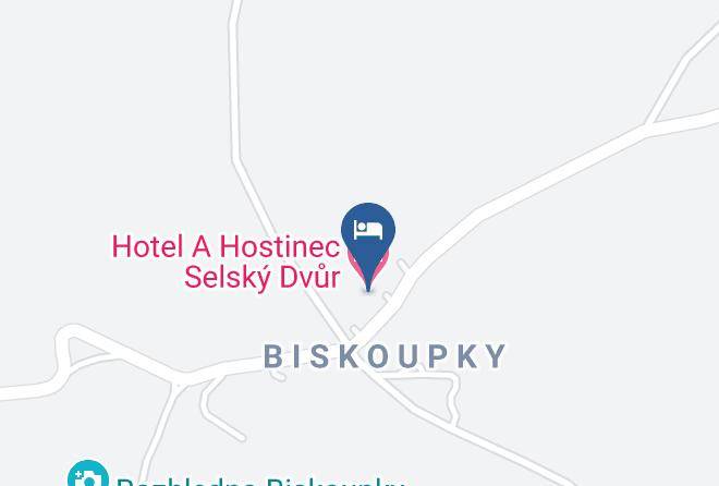 Rokycany - Hotel And Restaurant Selsky Dvur Maps