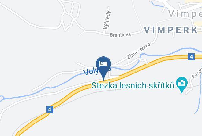Prachatice - Hotel And Restaurant Terrace Maps