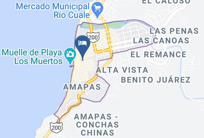 Puerto Vallarta - Hotel Andales On The Bay Suites Maps