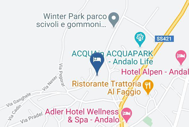 Trento - Hotel Andalo Dolce Avita Maps