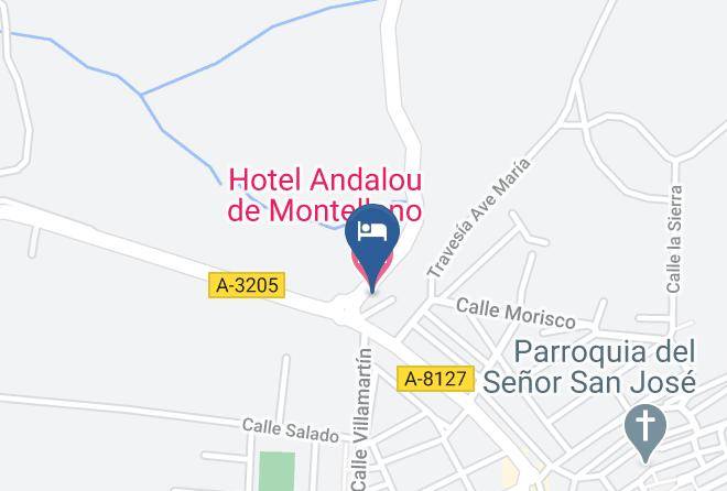 Seville - Hotel Andalou De Montellano Maps