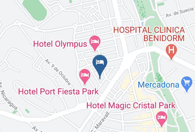 Alicante - Hotel Andalucia Maps