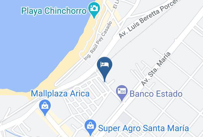 Arica Province - Hotel Andalucia Maps