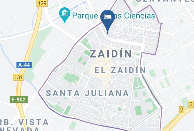 Granada - Hotel Andalucia Center Maps