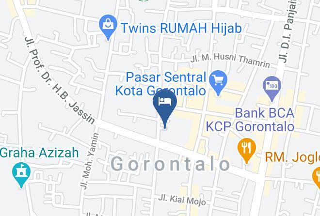 Kota Gorontalo - Hotel Andalus Karmen Maps