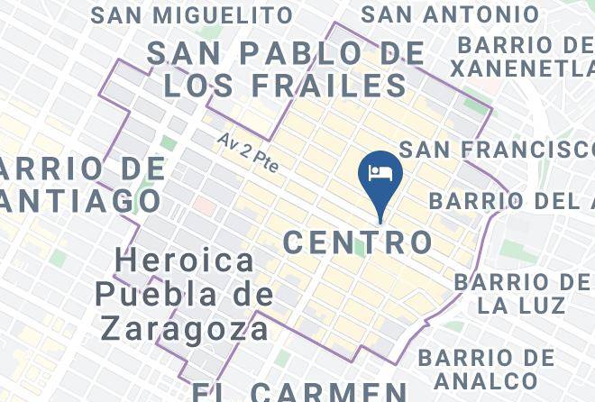 Heroica Puebla De Zaragoza Puebla - Hotel Andante Maps