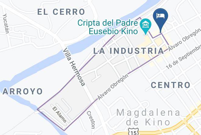 Magdalena De Kino Municipality - Hotel Andares De Kino Maps